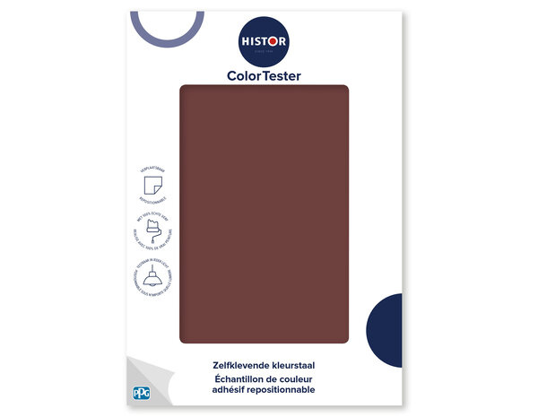 Kleurstaal Histor Colortester Burgundy Wine PPG1053-7 | Zelfklevende Kleurstaal Kleurstaal Histor Colortester Burgundy Wine PPG1053-7 | Zelfklevende Kleurstaal