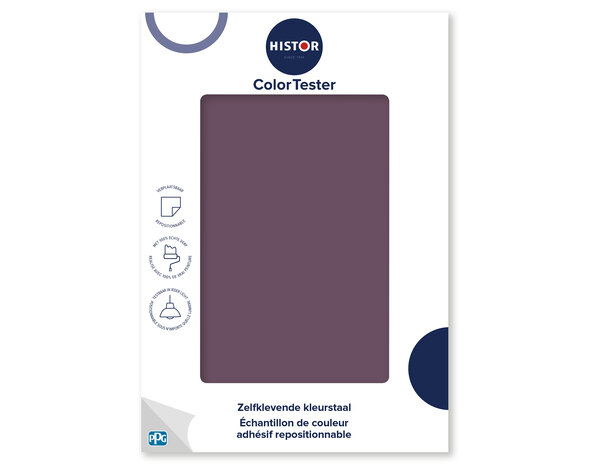 Histor Histor Colortester Enchanting Eggplant PPG13-07 | Zelfklevende Kleurstaal