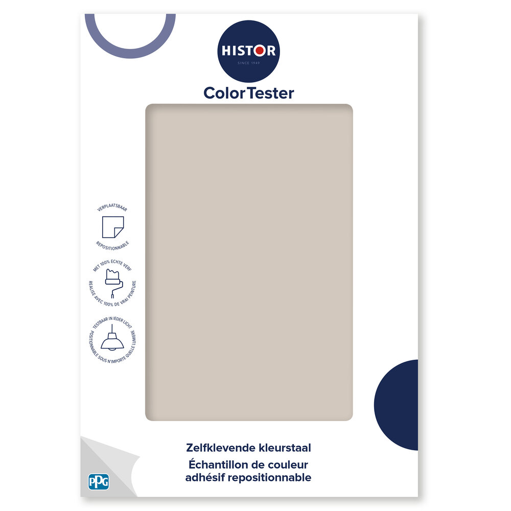 Histor Histor Colortester Intuitive PPG1022-2 | Zelfklevende Kleurstaal