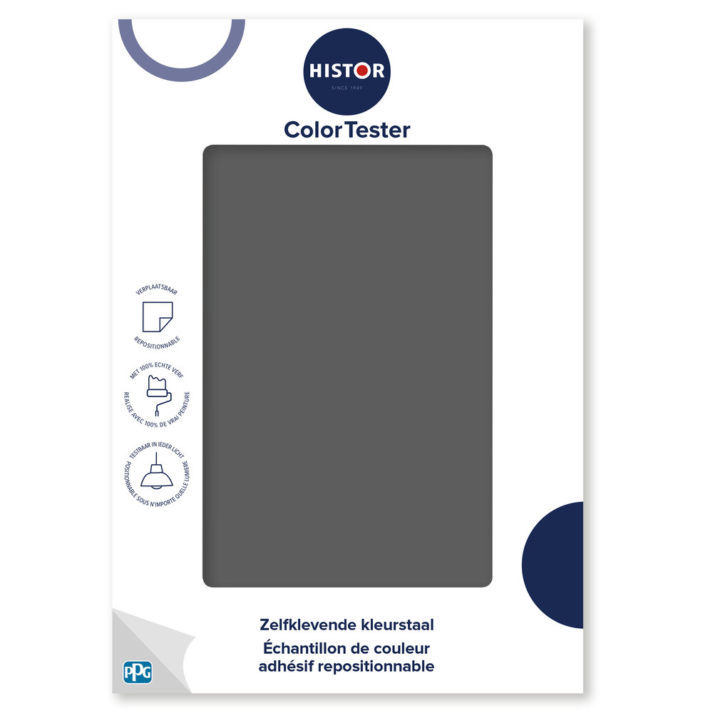 Histor Histor Colortester Knight'S Armor PPG1001-6 | Zelfklevende Kleurstaal Histor Histor Colortester Knight'S Armor PPG1001-6 | Zelfklevende Kleurstaal
