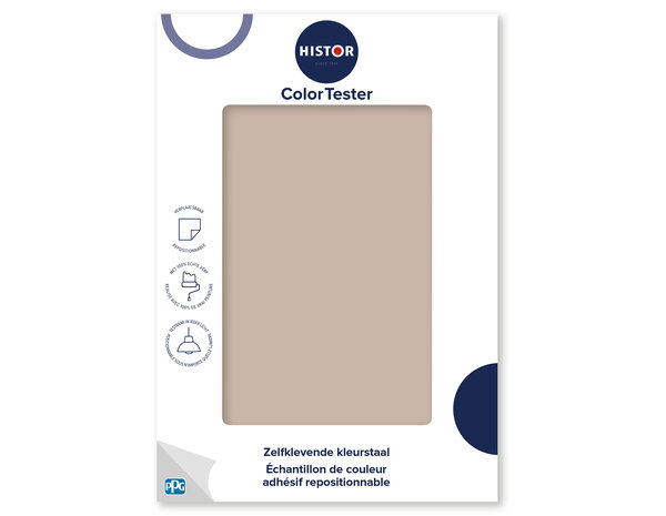 Histor Histor Colortester Latte Ice PPG18-03 | Zelfklevende Kleurstaal Histor Histor Colortester Latte Ice PPG18-03 | Zelfklevende Kleurstaal