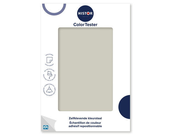 Histor Histor Colortester Metallic Mist PPG1032-1 | Zelfklevende Kleurstaal