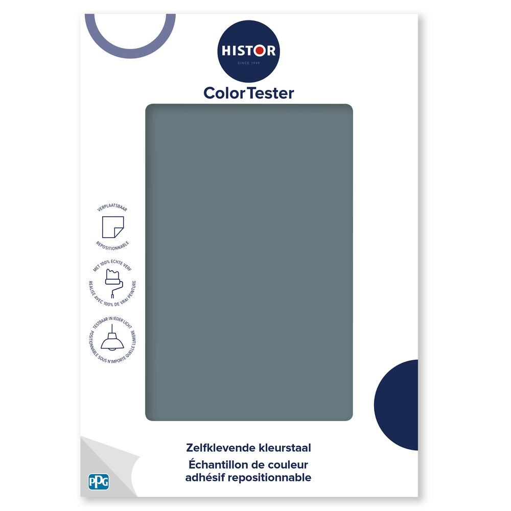 Histor Histor Colortester Nightcap PPG1037-5 | Zelfklevende Kleurstaal Histor Histor Colortester Nightcap PPG1037-5 | Zelfklevende Kleurstaal