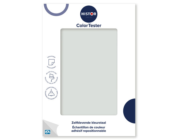 Histor Histor Colortester Shaded Whisper PPG995-1 | Zelfklevende Kleurstaal Histor Histor Colortester Shaded Whisper PPG995-1 | Zelfklevende Kleurstaal