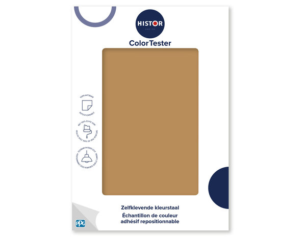 Kleurstaal Histor Colortester Tan Your Hide PPG1091-6 | Zelfklevende Kleurstaal