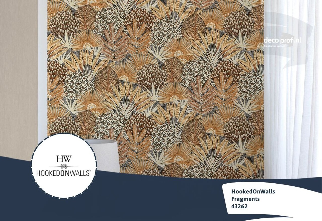 Hooked on Walls Fragments Behang 43260 Hooked on Walls Fragments Behang 43260