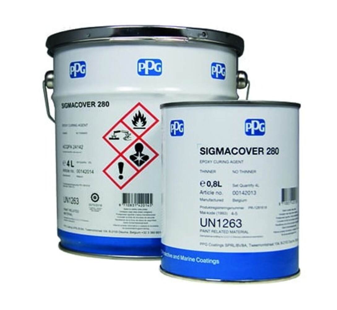 PPG Sigmacover 280 Primer Geel/Groen Set PPG Sigmacover 280 Primer Geel/Groen Set