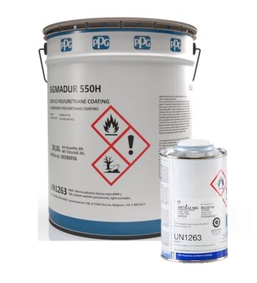 PPG Sigmadur 550H Set
