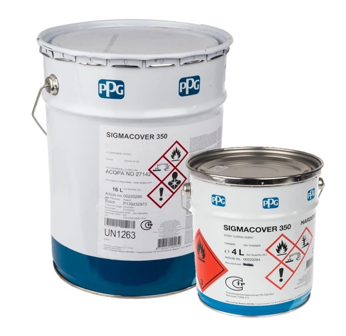 Sigmacover 350 Set | 20 LTR | Aluminium RAL9006