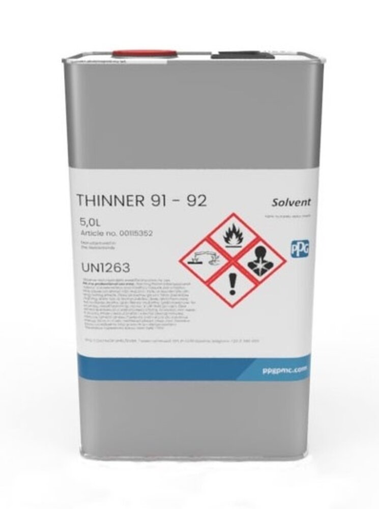 PPG Thinner 91-92 PPG Thinner 91-92