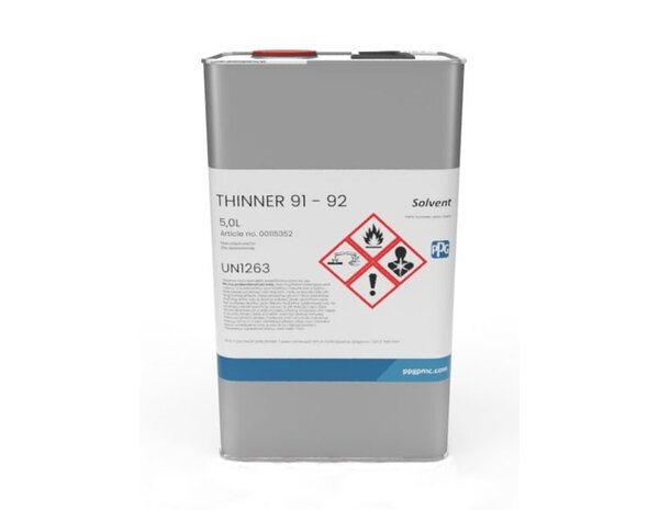 PPG Thinner 91-92 PPG Thinner 91-92