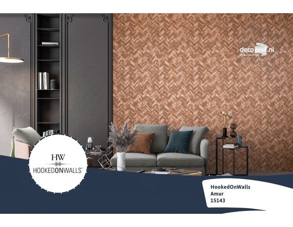 Hooked on Walls Amur Behang 15141 Hooked on Walls Amur Behang 15141