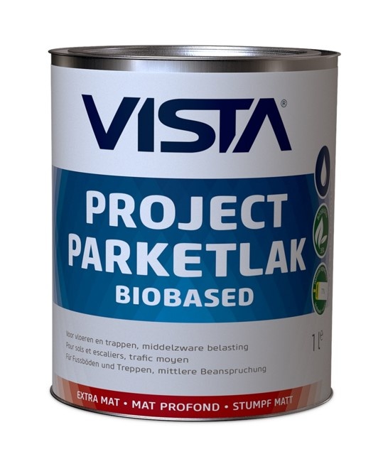 Project Parketlak Biobased Extra Mat | 2,5 LTR
