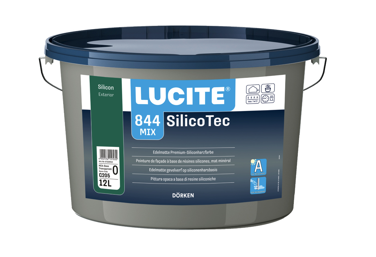 Silico Therm | Matte Gevelverf | 12 LTR | Wit