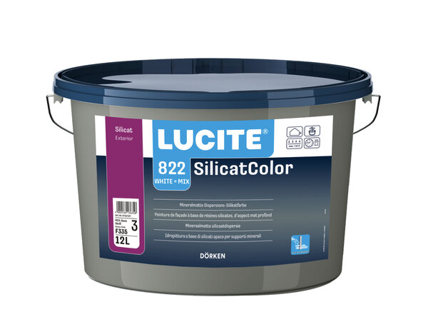 Lucite Silicat Color | Matte Muur- & Gevelverf Lucite Silicat Color | Matte Muur- & Gevelverf