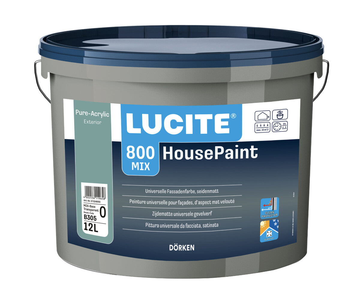 Lucite House-Paint Gevelverf | Zijdematte Verf