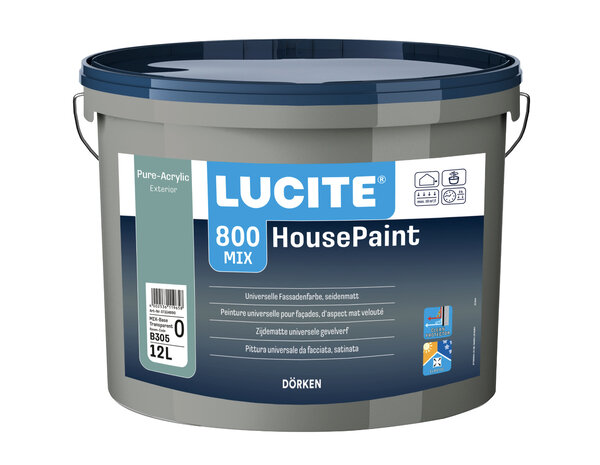 Lucite House-Paint Gevelverf | Zijdematte Verf
