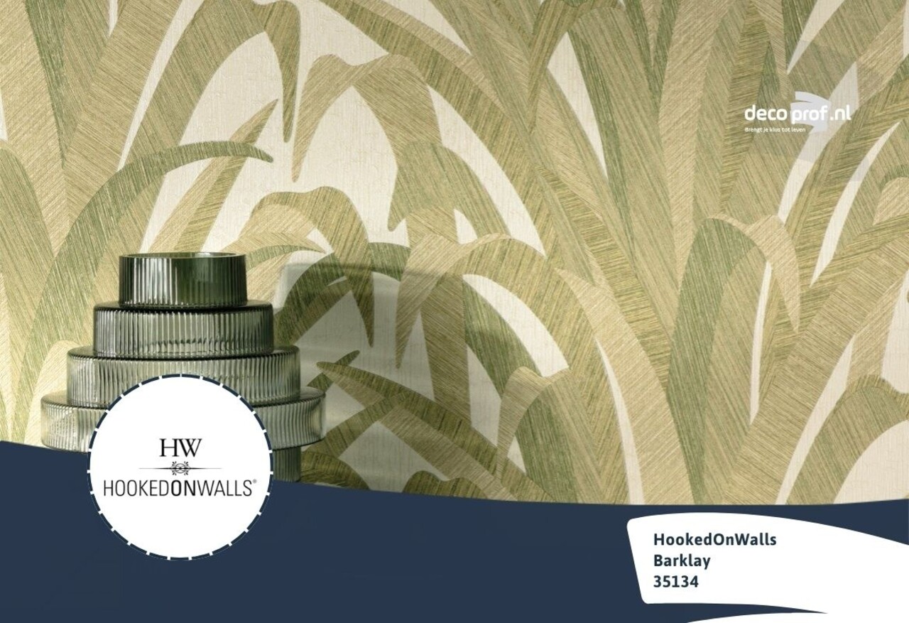 Hooked on Walls Barklay Behang 35134 Hooked on Walls Barklay Behang 35134