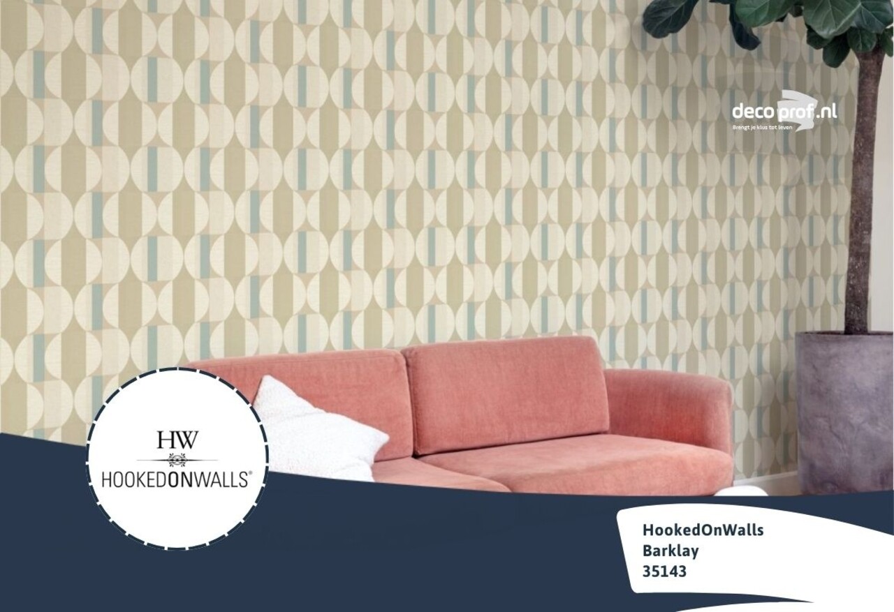 Hooked on Walls Barklay Behang 35140 Hooked on Walls Barklay Behang 35140