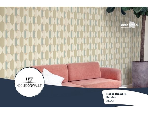 Hooked on Walls Barklay Behang 35140 Hooked on Walls Barklay Behang 35140
