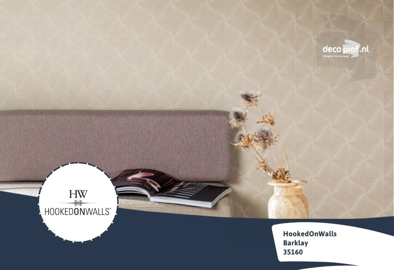 Hooked on Walls Barklay Behang 35163 Hooked on Walls Barklay Behang 35163
