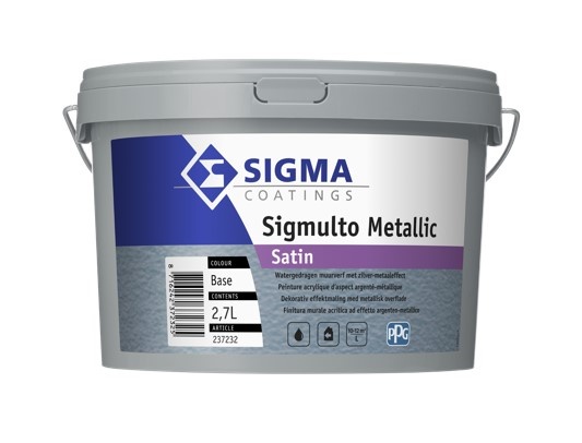 Sigmulto Metallic Satin | 2,7 LTR | Kleur