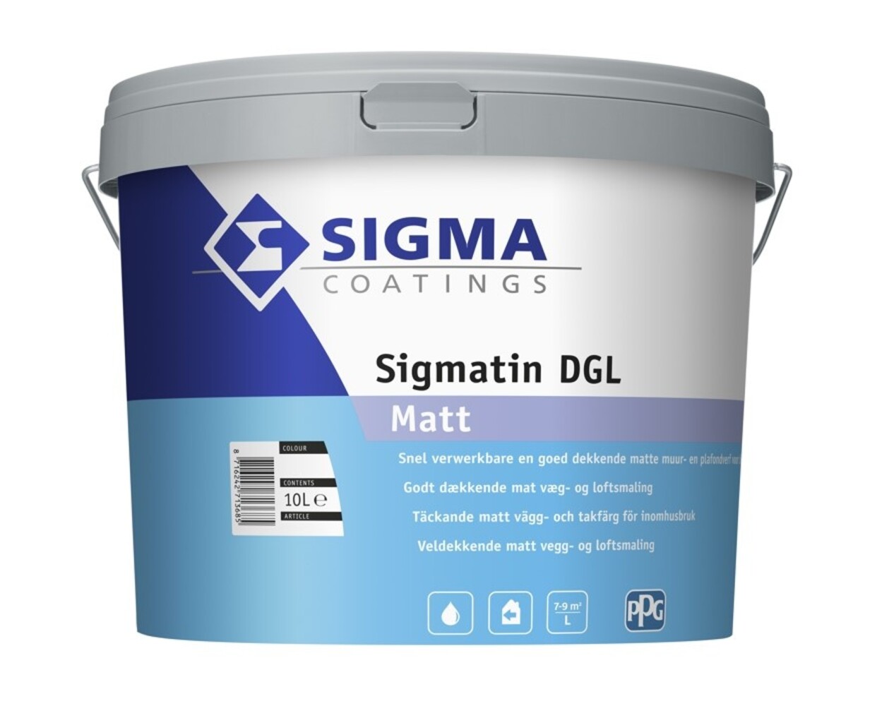 Sigma Sigmatin DGL Matt | Matte Muurverf Sigma Sigmatin DGL Matt | Matte Muurverf