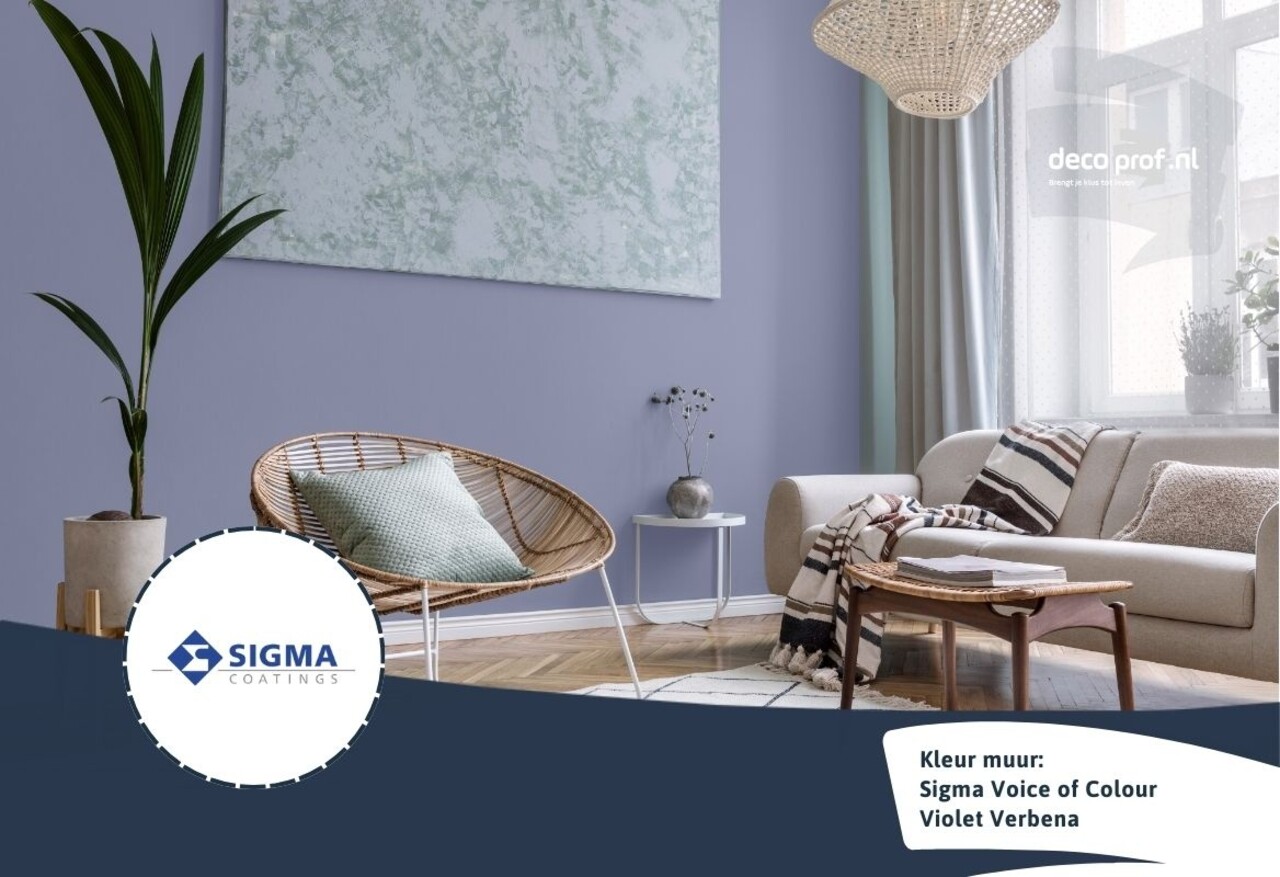 Sigma Sigma ColourSticker Violet Verbena PPG1169-5 | Zelfklevende Kleurstaal Sigma Sigma ColourSticker Violet Verbena PPG1169-5 | Zelfklevende Kleurstaal