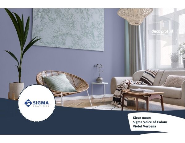 Sigma Sigma ColourSticker Violet Verbena PPG1169-5 | Zelfklevende Kleurstaal Sigma Sigma ColourSticker Violet Verbena PPG1169-5 | Zelfklevende Kleurstaal