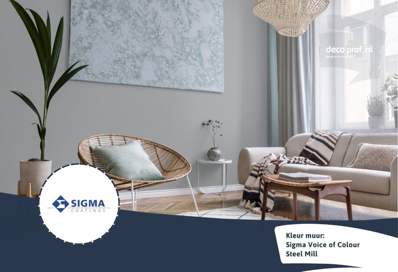 Kleurstaal Sigma ColourSticker Steel Mill PPG1001-4 | Zelfklevende Kleurstaal Kleurstaal Sigma ColourSticker Steel Mill PPG1001-4 | Zelfklevende Kleurstaal