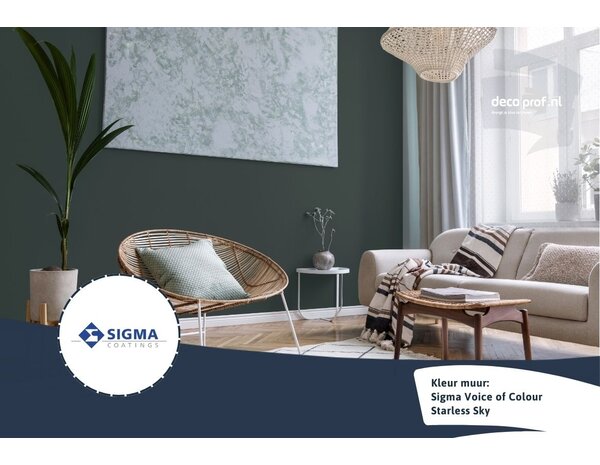 Sigma Sigma ColourSticker Starless Sky PPG995-7 | Zelfklevende Kleurstaal