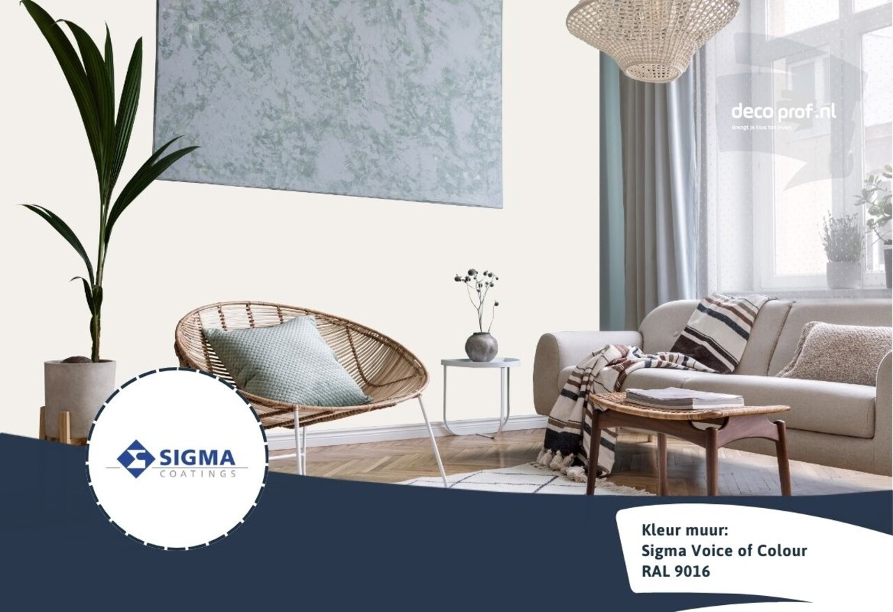 Kleurstaal Sigma ColourSticker RAL 9016 | Zelfklevende Kleurstaal Kleurstaal Sigma ColourSticker RAL 9016 | Zelfklevende Kleurstaal