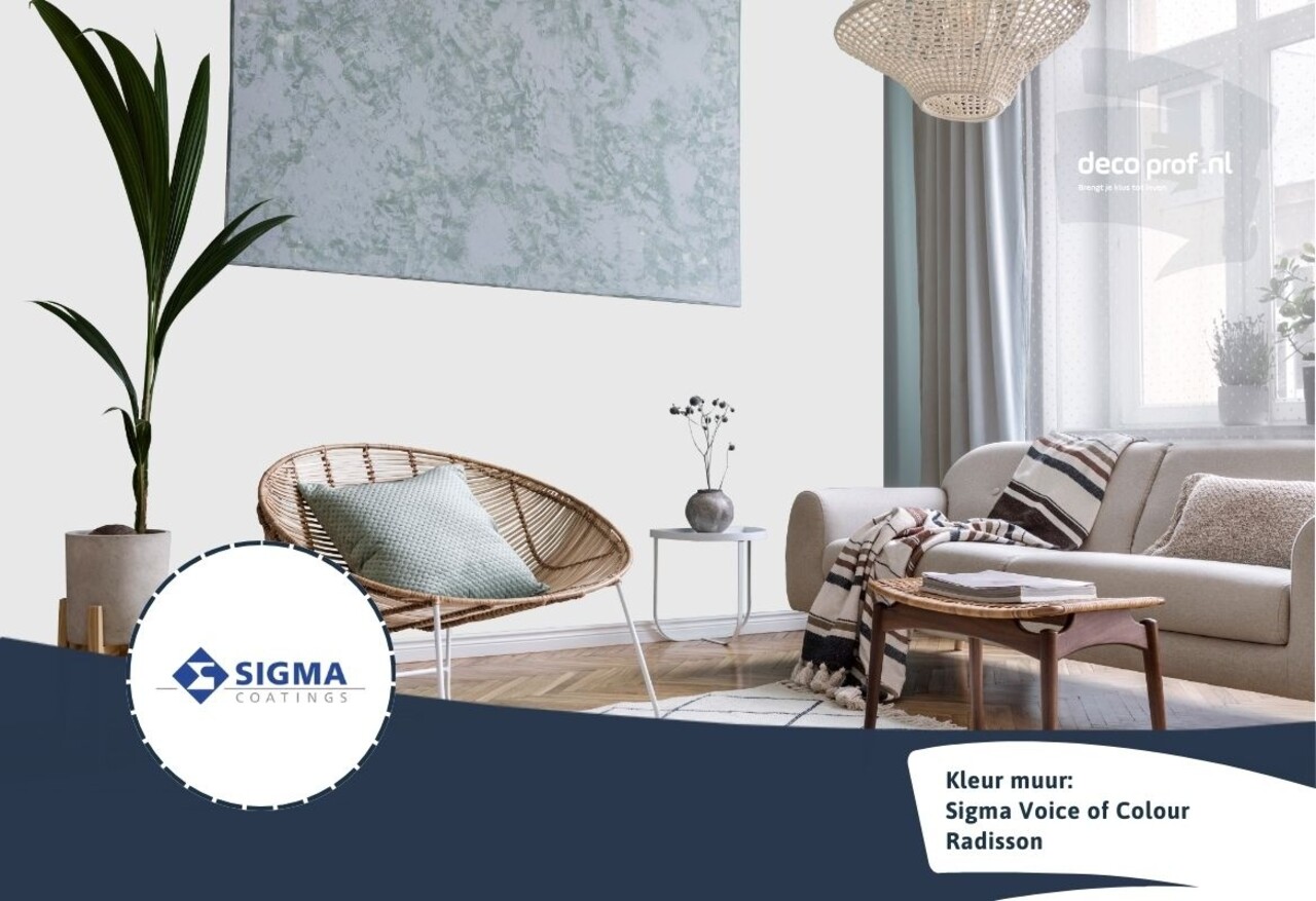 Sigma Sigma ColourSticker Radisson PPG1013-1 | Zelfklevende Kleurstaal