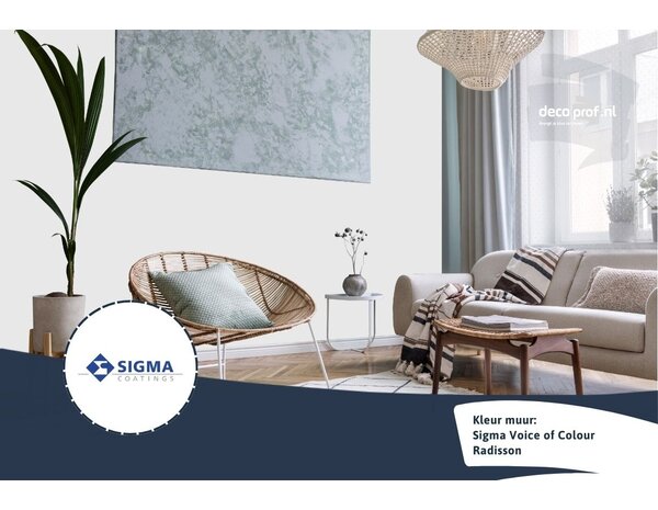 Sigma Sigma ColourSticker Radisson PPG1013-1 | Zelfklevende Kleurstaal