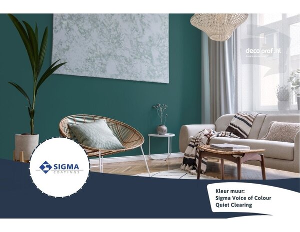 Sigma Sigma ColourSticker Quiet Clearing PPG1145-7 | Zelfklevende Kleurstaal