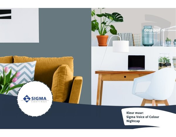 Kleurstaal Sigma ColourSticker Nightcap PPG1037-5 | Zelfklevende Kleurstaal