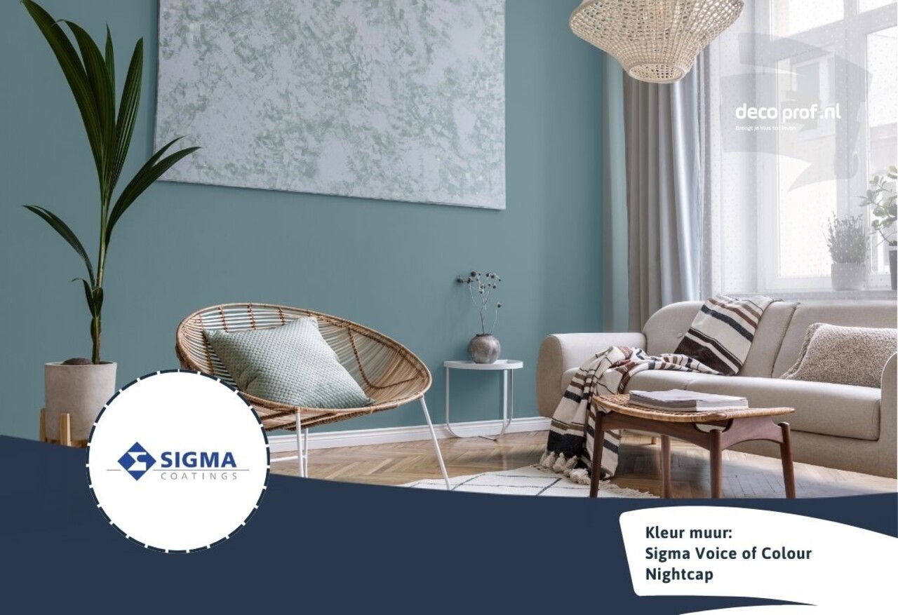 Kleurstaal Sigma ColourSticker Nightcap PPG1037-5 | Zelfklevende Kleurstaal