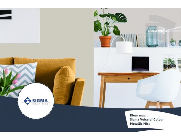 Sigma Sigma ColourSticker Metallic Mist PPG1032-1 | Zelfklevende Kleurstaal