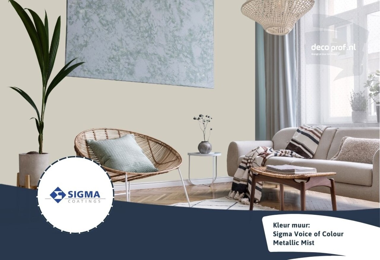 Sigma Sigma ColourSticker Metallic Mist PPG1032-1 | Zelfklevende Kleurstaal