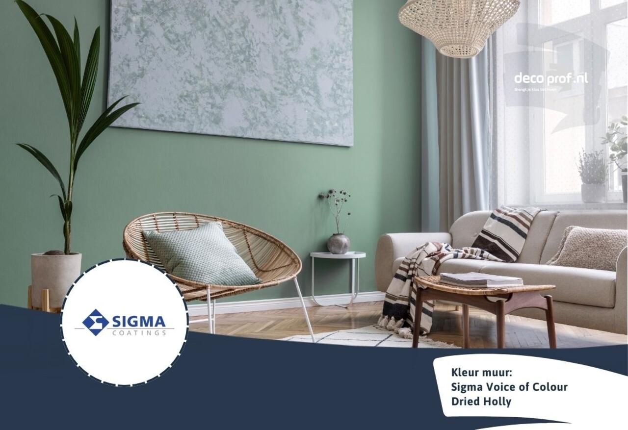 Sigma Sigma ColourSticker Dried Holly PPG1135-6 | Zelfklevende Kleurstaal