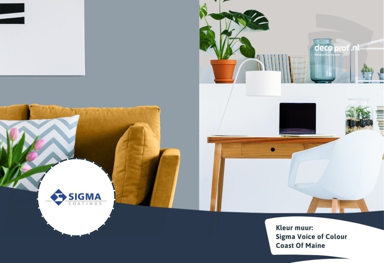 Sigma Sigma ColourSticker Coast Of Maine PPG10-20 | Zelfklevende Kleurstaal