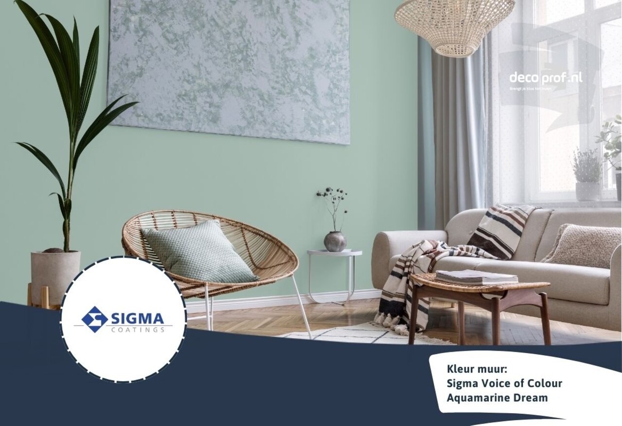 Sigma Sigma ColourSticker Aquamarine Dream PPG1135-4 | Zelfklevende Kleurstaal