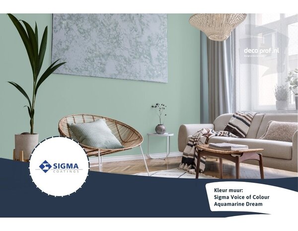 Sigma Sigma ColourSticker Aquamarine Dream PPG1135-4 | Zelfklevende Kleurstaal