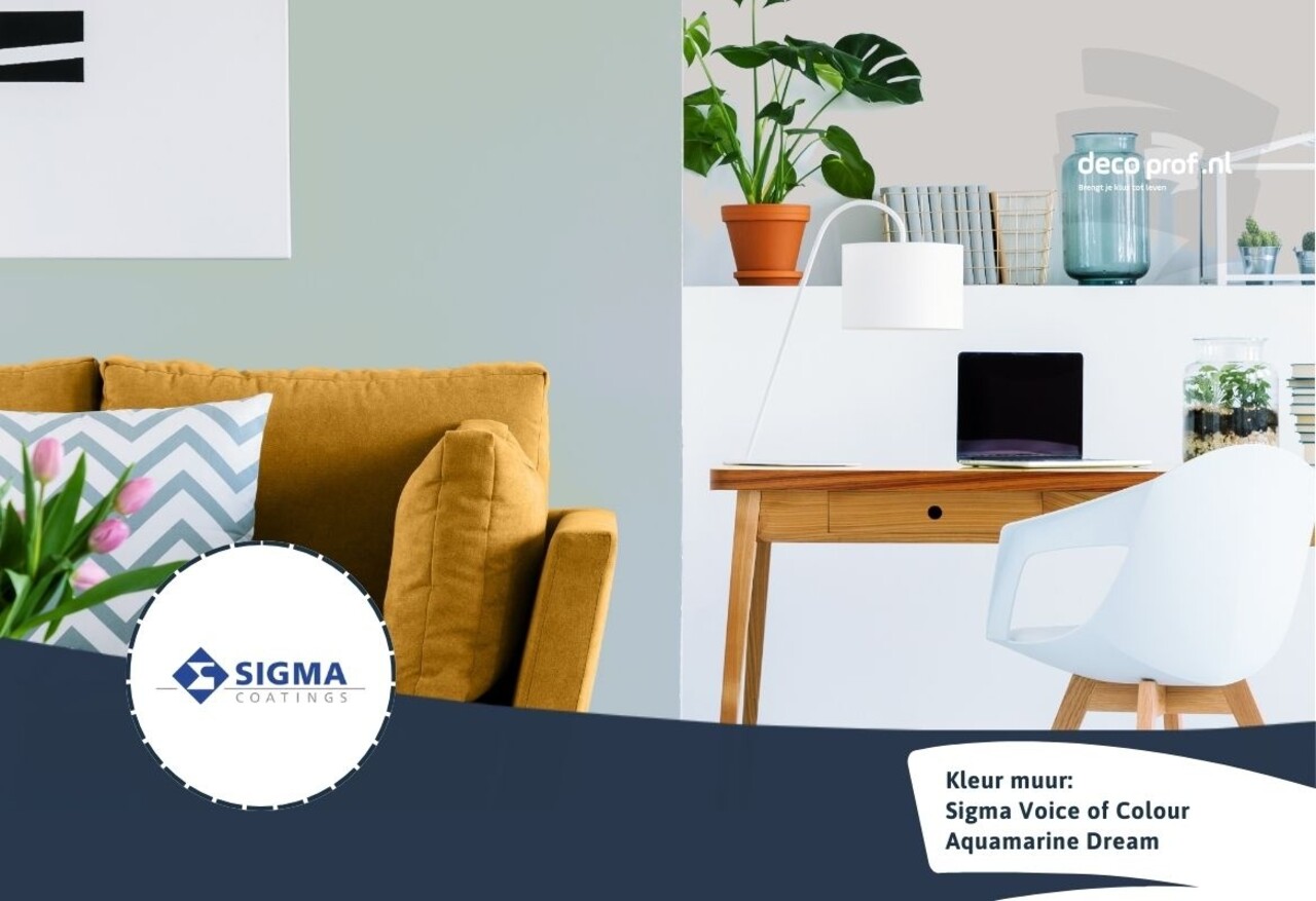 Sigma Sigma ColourSticker Aquamarine Dream PPG1135-4 | Zelfklevende Kleurstaal
