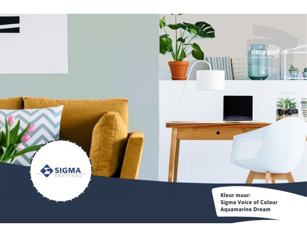 Sigma Sigma ColourSticker Aquamarine Dream PPG1135-4 | Zelfklevende Kleurstaal