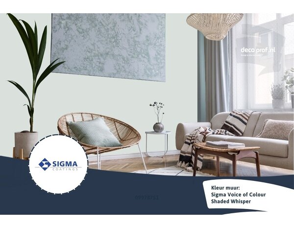 Kleurstaal Sigma ColourSticker Shaded Whisper PPG995-1 | Zelfklevende Kleurstaal Kleurstaal Sigma ColourSticker Shaded Whisper PPG995-1 | Zelfklevende Kleurstaal
