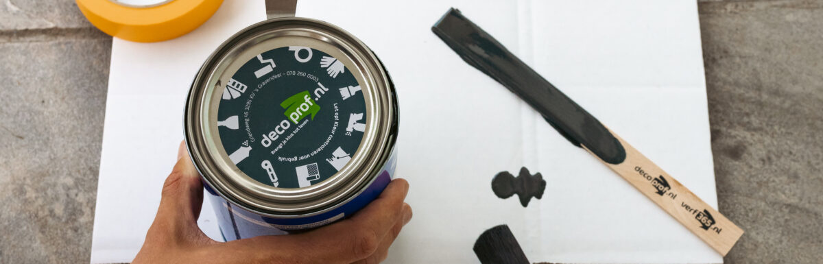 Een tafel zwart verven? Onze tips op een rij