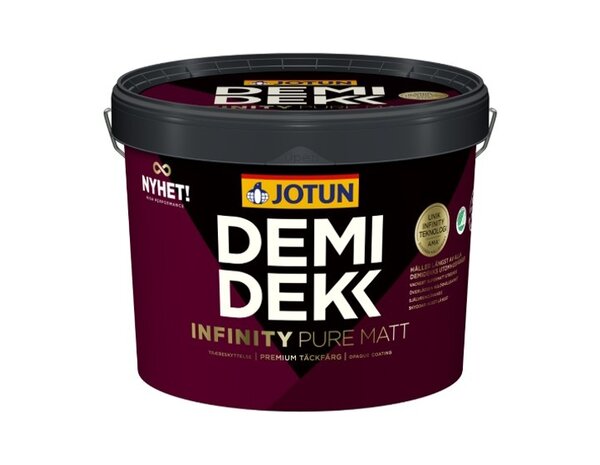 Jotun Demidekk Infinity Pure Mat | Dekkende Houtverf Buiten Jotun Demidekk Infinity Pure Mat | Dekkende Houtverf Buiten