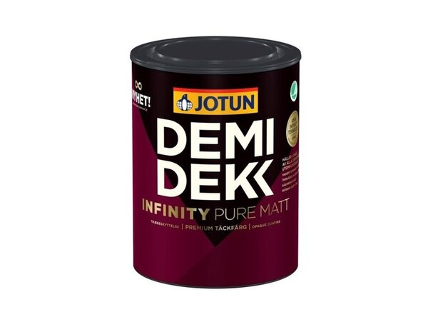 Jotun Demidekk Infinity Pure Mat | Dekkende Houtverf Buiten Jotun Demidekk Infinity Pure Mat | Dekkende Houtverf Buiten