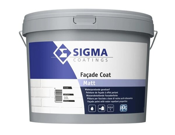 Sigma Facade Coat Matt | Matte Gevelverf Sigma Facade Coat Matt | Matte Gevelverf